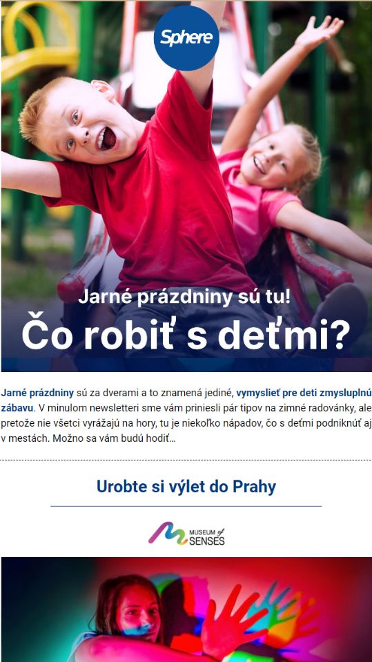 Jarné práznidny sú tu !