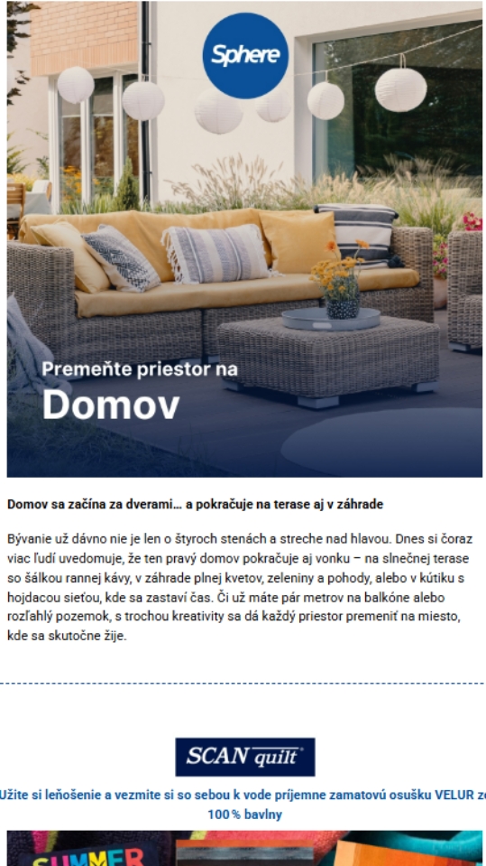Domov nerobí veľkosť, ale detail