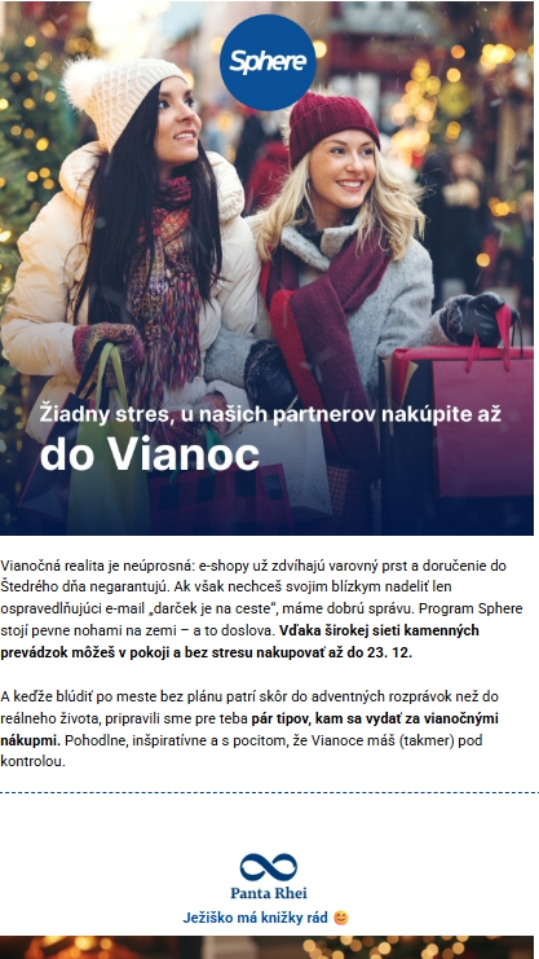 Keď e-shopy nestíhajú, je tu Sphere! (1)