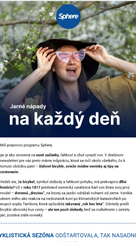 Jar je v pohybe a my s ňou